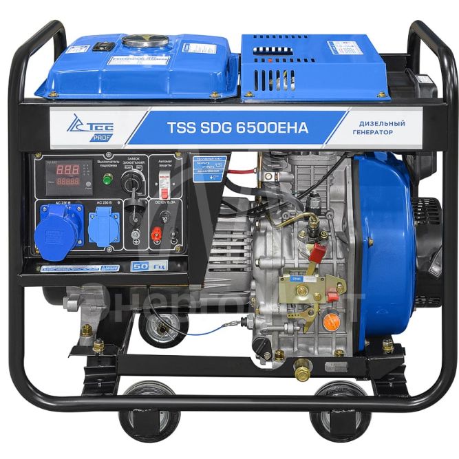 Дизель генератор TSS SDG 6500EHA