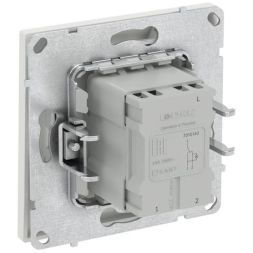 Переключатель 1-кл. KANT с подсветкой бел. песок DKC 7010143