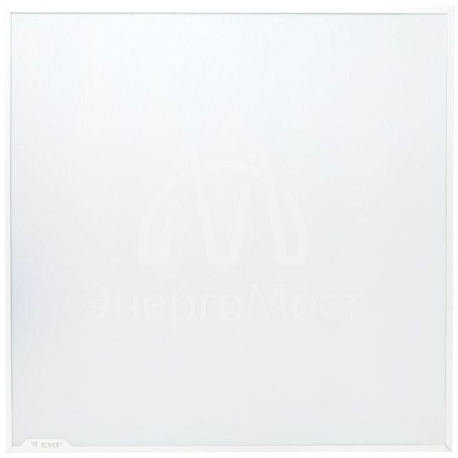 Светильник светодиодный ДВО-1002 36Вт 4000К IP40 595х595х50 опал равномерн. панель EKF LPL-1002-OP-36-4000-40