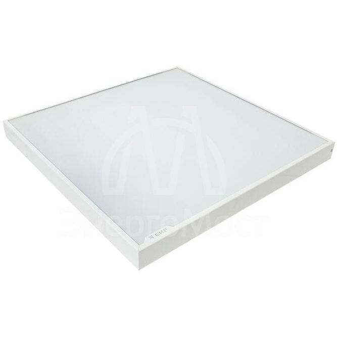 Светильник светодиодный ДВО-1002 36Вт 4000К IP40 595х595х50 опал равномерн. панель EKF LPL-1002-OP-36-4000-40