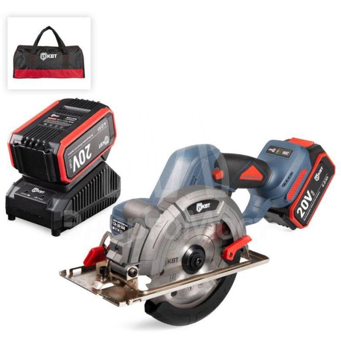 Пила циркулярная аккумуляторная CB-20-140 ПРОФИ КВТ 104532