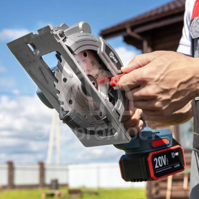 Пила циркулярная аккумуляторная CB-20-140 ПРОФИ КВТ 104532