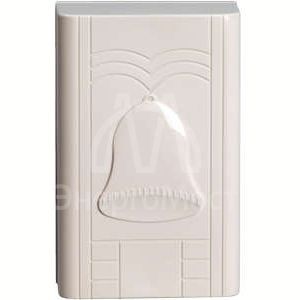 Звонок проводной Гонг электромеханич. гонг два удара 220В 80-90дБА свет. беж. Тритон ГН-01С