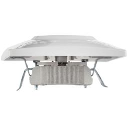 Розетка 2-м СП Кварта 10А IP20 без заземл. бел. IEK ERK23-K01-10-DM