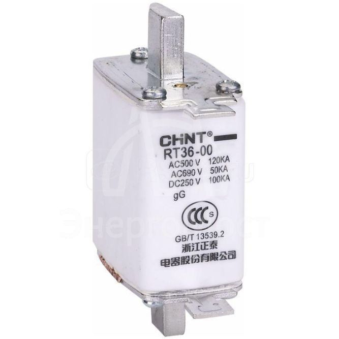 Вставка плавкая предохранителя RT36-2-400 габарит 2 250А CHINT 521213