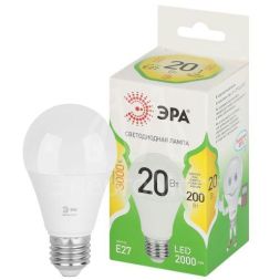 Лампа светодиодная GREEN LINE A60-20W-830-E27 GL 20Вт груша 3000К свет тепл. E27 Эра Б0067106