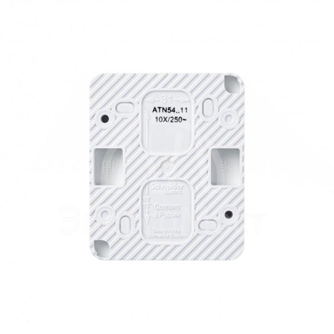 Выключатель 1-кл. ОП AtlasDesign Profi54 10 АХ бел. SchE ATN540111