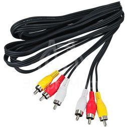 Шнур 3х3 RCA 7м REXANT 17-0206