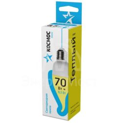 Лампа светодиодная CW 8.5Вт 220В E27 3000К Космос LkecLED 8.5wCWE2730