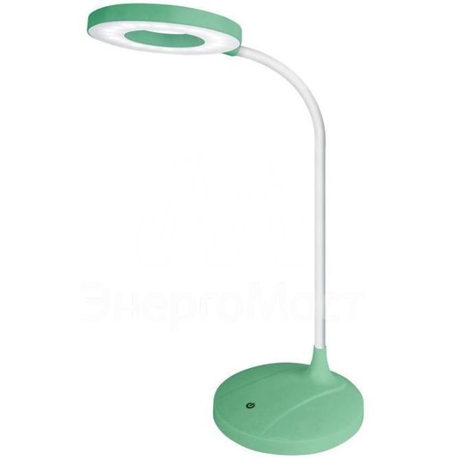 Светильник светодиодный UF-745 C16 7Вт настольный диммир. зел. Ultraflash 14474