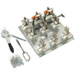 Разъединитель-предохранитель РПС-6 630А правый привод без ППН Basic EKF rps-r-630