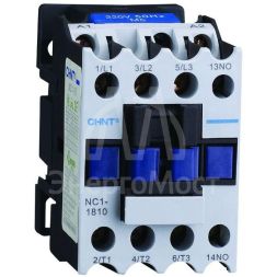 Контактор NC1-1810 18А 230В/АС3 1НО 50Гц (R) CHINT 221545