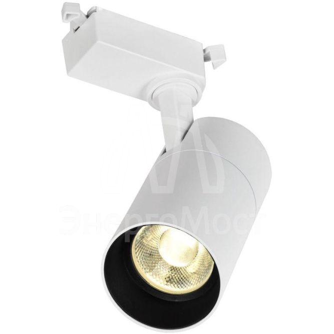 Светильник светодиодный трековый ДТО 1302 20Вт 4000К однофазный 24град. бел. IEK LT-DSO0-1302-20-40-K01