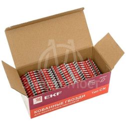 Гвозди кованные для монтажного пистолета по бетону металлу (тип CN) Bullet Type d3мм дл.25мм цинкование (уп.1000шт) Expert EKF cpn-3025bp