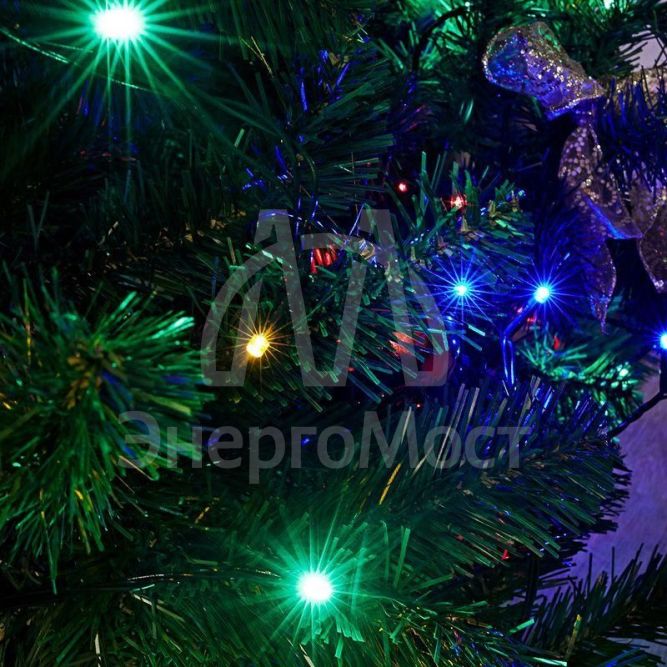 Гирлянда &amp;quot;ТВИНКЛ ЛАЙТ LED&amp;quot; (с контроллером 8 режимов) 20м 160LED 10Вт 220В IP44 мульти. NEON-NIGHT 303-119