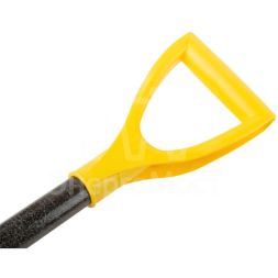 Лопата для уборки снега &amp;quot;Гардения Монблан&amp;quot; 500х375х1340мм стеклопластик. черенок; пластик. 68109