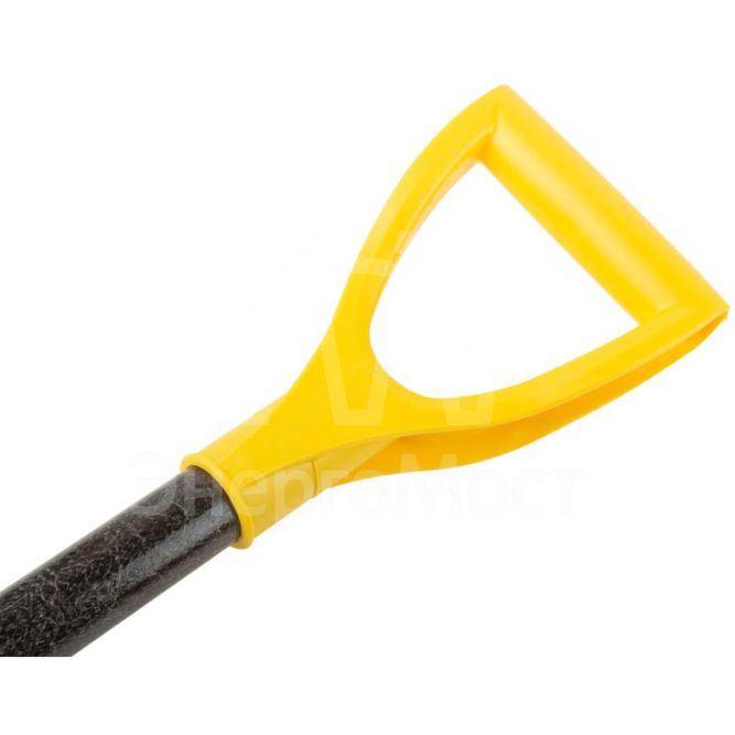 Лопата для уборки снега &amp;quot;Гардения Монблан&amp;quot; 500х375х1340мм стеклопластик. черенок; пластик. 68109