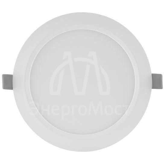 Светильник светодиодный Downlight SLIM ROUND тонкий ДВО 24Вт 6500К 1920лм IP20 ECO CLASS бел. LEDVANCE 4058075154902