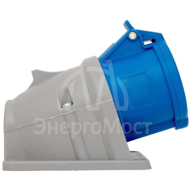 Розетка стационарная наружная 123 2Р+РЕ 32А 220В IP44 PROxima EKF ps-123-32-220-PRO