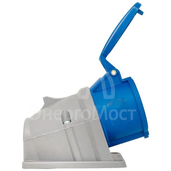 Розетка стационарная наружная 123 2Р+РЕ 32А 220В IP44 PROxima EKF ps-123-32-220-PRO