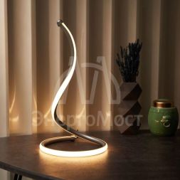 Светильник светодиодный декоративный Spiral Uno 2Вт 3000К 5В сереб. Rexant 609-031