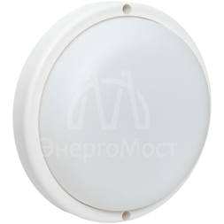 Светильник светодиодный ЖКХ ДПО-1004 15Вт 6500К IP65 круг LUMA EKF BKL-1004-R-15-6500