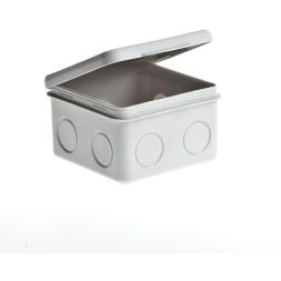 Коробка ОП Тусо распаячная 80х80х50мм откид. крышка IP54 Ruvinil 67039