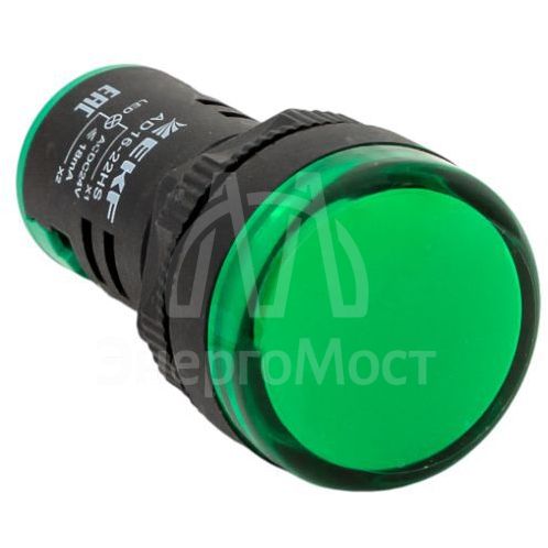 Матрица светодиодная AD16-22HS зел. 24В DC EKF ledm-ad16-g-24