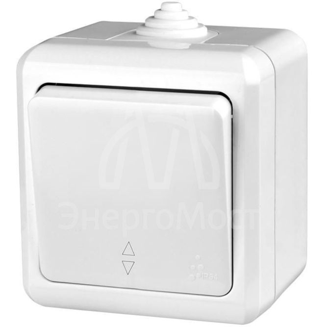 Переключатель 1-кл. ОП Dita IP54 10А 250В бел. TOKOV LIGHT TKL-DT-P1-C01-IP54