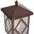 Светильник Heim 1х40Вт E27 IP44 ландшафтный Voltega VGL7210FL-01BR
