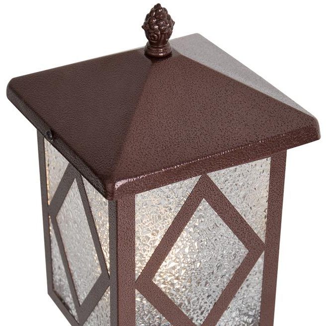 Светильник Heim 1х40Вт E27 IP44 ландшафтный Voltega VGL7210FL-01BR