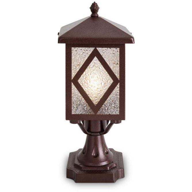 Светильник Heim 1х40Вт E27 IP44 ландшафтный Voltega VGL7210FL-01BR