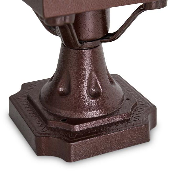 Светильник Heim 1х40Вт E27 IP44 ландшафтный Voltega VGL7210FL-01BR