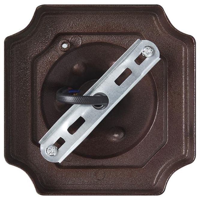 Светильник Heim 1х40Вт E27 IP44 ландшафтный Voltega VGL7210FL-01BR