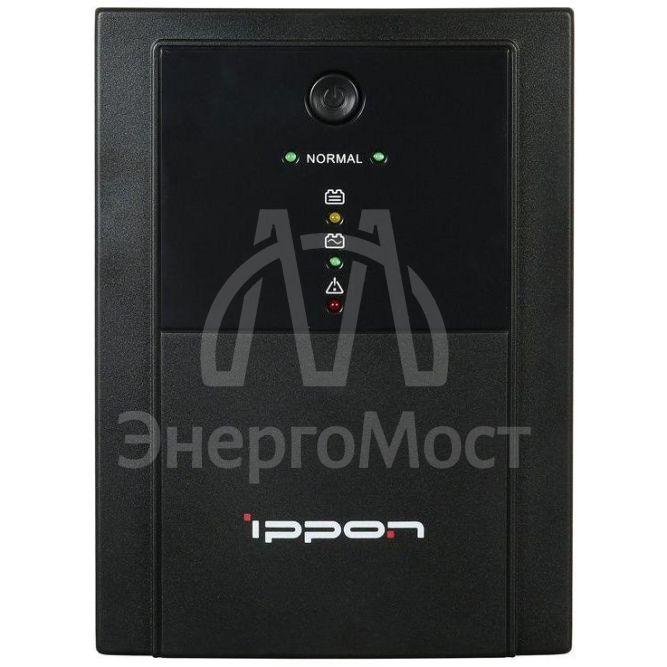 Источник бесперебойного питания Back Basic 1500 Euro 900Вт 1500В.А черн. IPPON 1108022