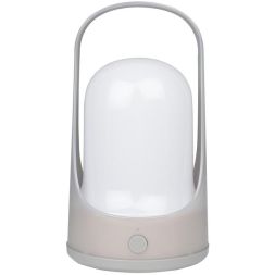 Фонарь светодиодный аккумуляторный кемпинговый Accu5-L60-gy 60SMDх0.5Вт 220/350/650лм 8000-9000К IP20 (Li-ion аккумулятор 3.7В 18650 3600мА.ч) диммер сер. JazzWay 5058323