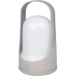 Фонарь светодиодный аккумуляторный кемпинговый Accu5-L60-gy 60SMDх0.5Вт 220/350/650лм 8000-9000К IP20 (Li-ion аккумулятор 3.7В 18650 3600мА.ч) диммер сер. JazzWay 5058323