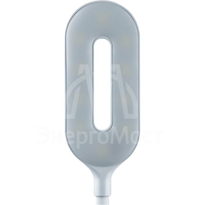 Светильник светодиодный 93 269 NDF-D037-10W-MK-WH-LED 10Вт 3000/4000/6000К 140лм настольный сенсор USB беспров. заряд. моб. устр. с подставкой для канц. на основании бел. NAVIGATOR 93269