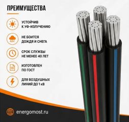 Провод СИП-4 4х25 (м) Людиново Л0012565