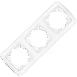 Рамка 3-м Маргарита гор. бел. UNIVersal МР003Г