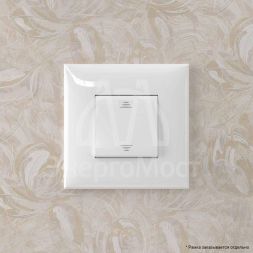 Переключатель 1-кл. 2мод. СП Avanti &amp;quot;Белое облако&amp;quot; 16А IP20 бел. DKC 4400113