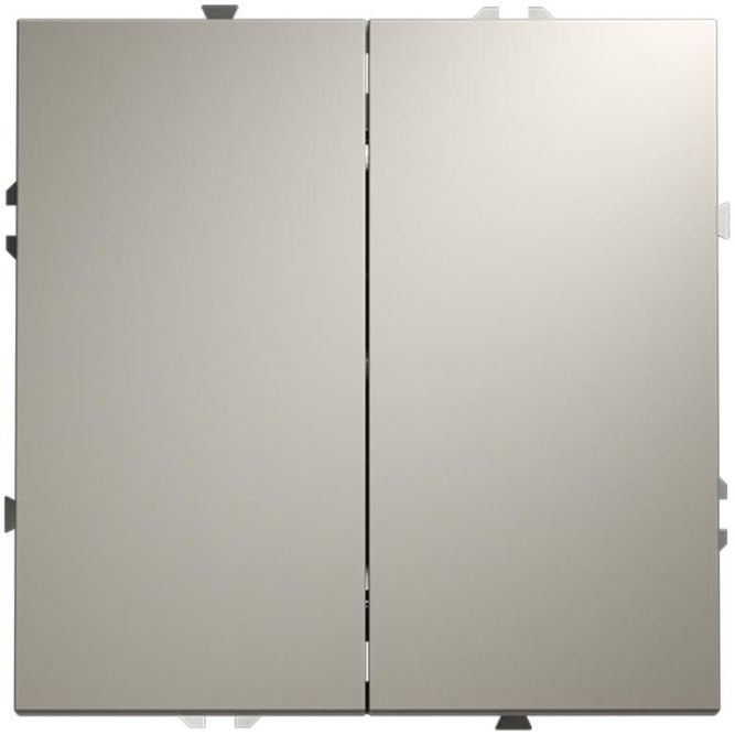 Выключатель 2-кл. СП S70 10А с самовозвратом механизм кашемир Voltum VLS020603