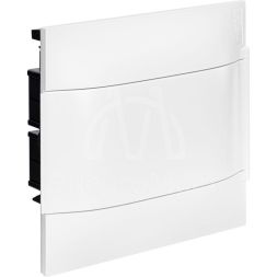 Щиток пластиковый встраиваемый Practibox S 1х6 бел. дверь Leg 134546