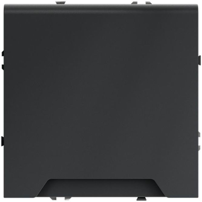 Розетка 1-м СП S70 16А с заземл. защ. шторки + крышка механизм графит Voltum VLS040307