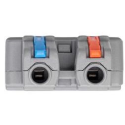 Клемма монтажная СМК PTC-2P 4226 BL/2 450В 32А 0.08-2.5(4.0)кв.мм JazzWay 5073784