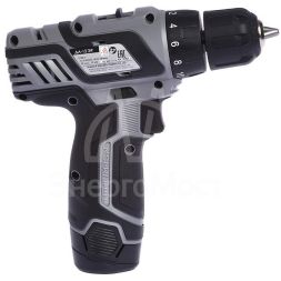 Дрель-шуруповерт аккумуляторная ДА-12ЭР 28 (Li-ion 2 аккум. 2А.ч) ИНТЕРСКОЛ 434.2.2.20
