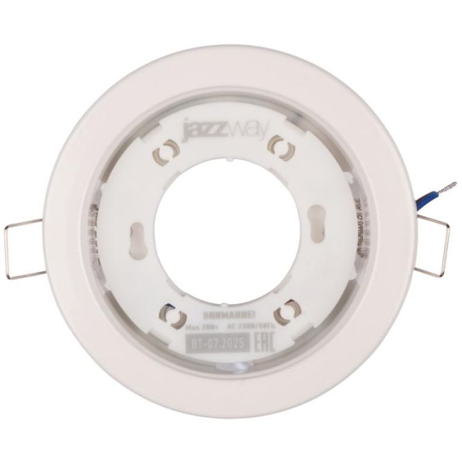 Светильник PGX53 10639.1 106х39мм под лампу GX53 до 20Вт встраив. бел. (пакет) JazzWay 5067080