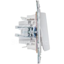 Выключатель 3-кл. SKANDY 10А SK-V11W арктич. бел. IEK SK-V30-0-10-K01