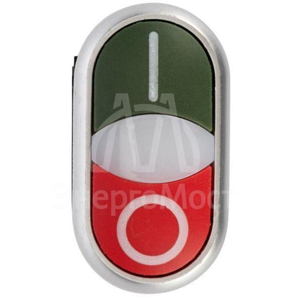 Кнопка LA32 красно-зел. &amp;quot;Пуск-Стоп&amp;quot; с подсветкой NO+NC Rexant 36-5542