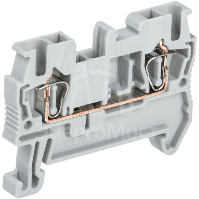 Клемма пружинная КПИ 2в-2.5 31А сер. IEK YZN11-002-K03